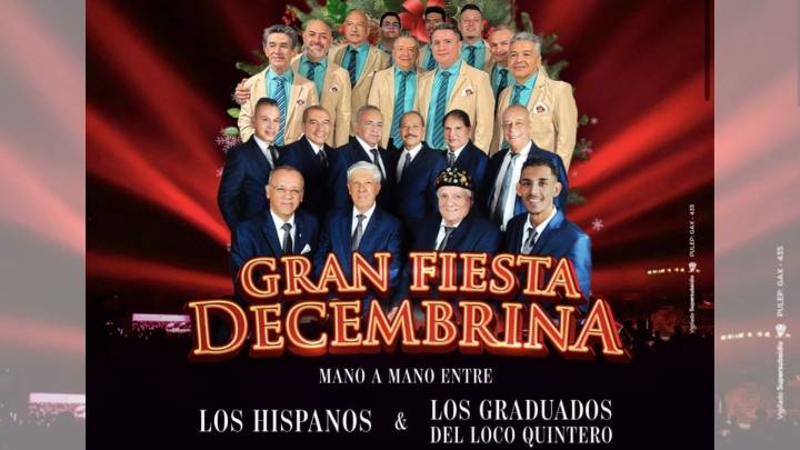 Los Graduados y Los Hispanos regresan a Bogotá con un ‘mano a mano’ lleno de nostalgia y fiesta decembrina