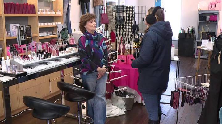 Shopping small at local businesses in Danville