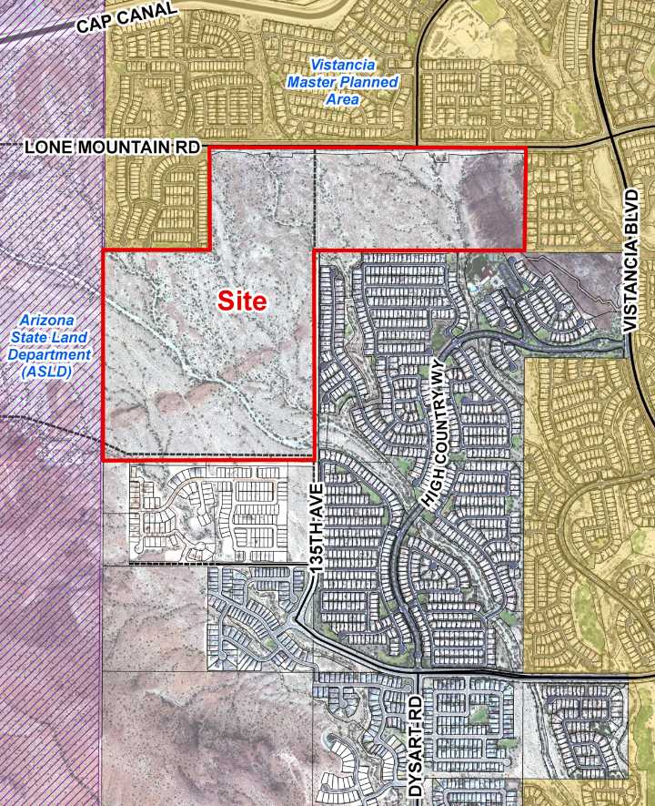 Commission to consider proposal to rezone 280 acres in north Peoria