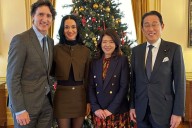 Trudeau, Perry meet with former Japanese prime minister, wife in Tokyo