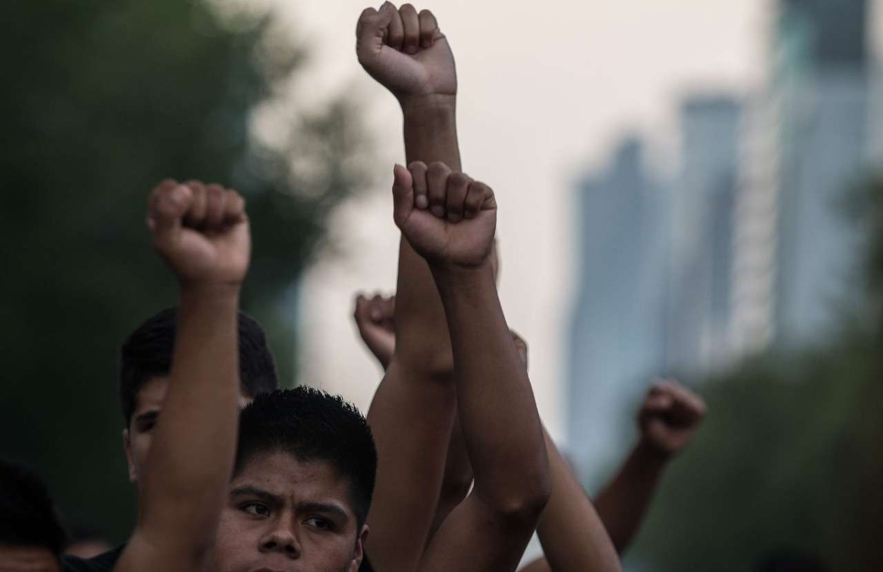 Marcha del Día de los Derechos Humanos exige diálogo nacional a 77 años de la Declaración Universal