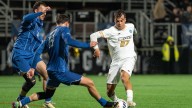 Bryant men's soccer loses to Saint Louis on penalty kicks in playoffs