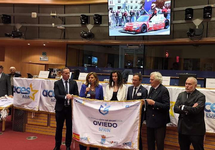 Oviedo «reafirma su condición de referente internacional» como Ciudad Europea del Deporte