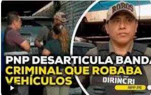 Desarticulada banda criminal