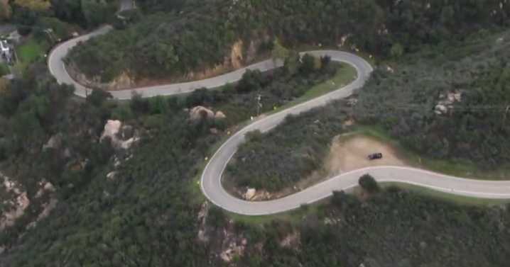 Stretch of Mulholland Highway known as "The Snake" reopens after nearly 7 years