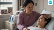 Chinese woman cares for vegetative daughter