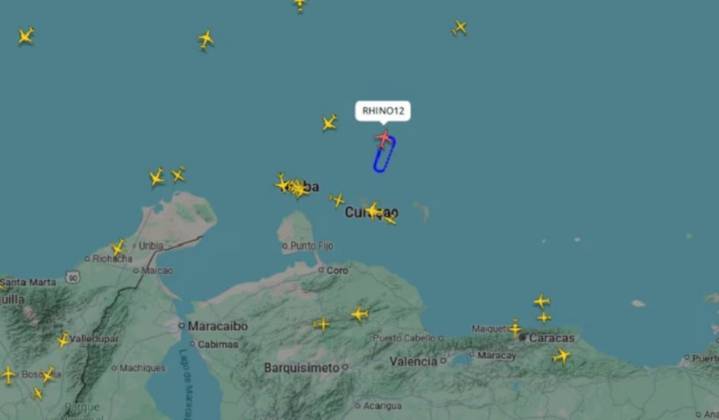 Dos cazabombarderos F/A-18 Super Hornet de EE.UU. realizan vuelo cercano a Curazao y al estado Falcón.