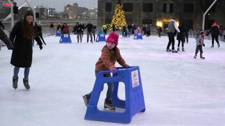 Des Moines' Brenton Skating Plaza opens for winter season