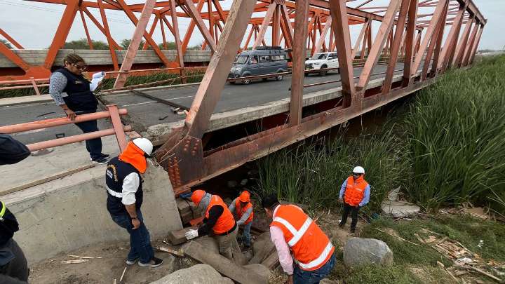 Piura: Provías inicia reparaciones en el puente Las Monjas