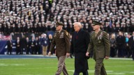 Trump attends, handles coin toss at Army-Navy college football game