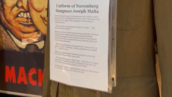 RI WW2 museum artifacts linked to figures portrayed in 'Nuremberg' film