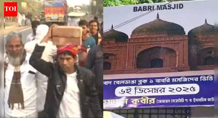 Heavy security deployed: Suspended TMC MLA Humayun Kabir to lay 'Babri Masjid' foundation stone in Murshidabad