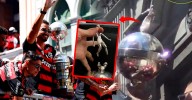 La Libertadores sobrevivió a la samba: Flamengo rompe el trofeo del campeonato en plena celebración