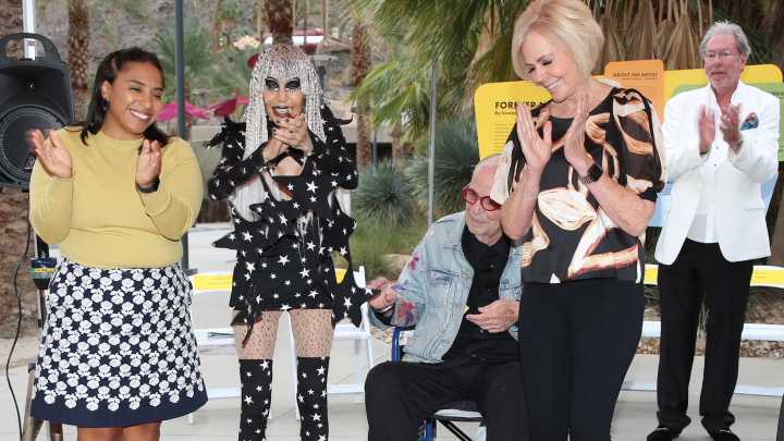 Karen and Tony Barone receive 482nd star on Walk of the Stars