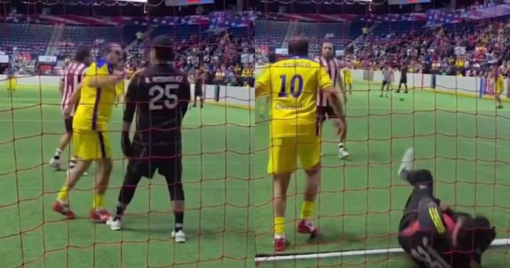 Video: Cuauhtémoc Blanco desata polémica tras golpear a portero