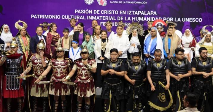 Clara Brugada celebra reconocimiento de la ONU a representación de la Pasión de Cristo en Iztapalapa