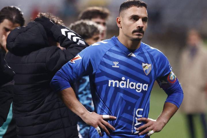 El jugador con galones del Málaga CF que alcanza los 100 partidos contra el Real Zaragoza