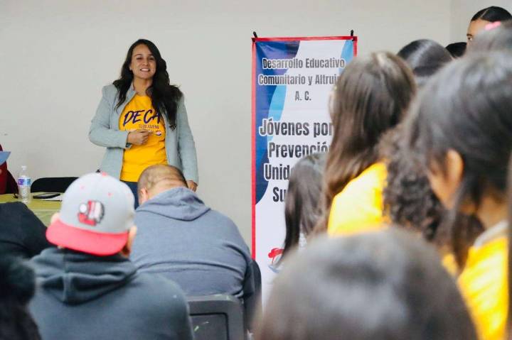 Impulsan taller para prevenir la violencia en el suroriente de Juárez