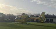 Air ambulance lands after woman injured in mobility scooter 'hit and run' at tram stop