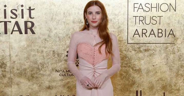 Emma Roberts Coordinates Looks With Her Doll Twin