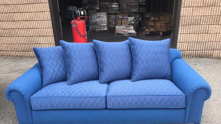 Can't get comfortable on this couch? That might be the point