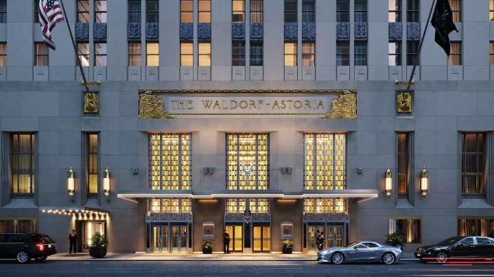Inside the iconic Waldorf Astoria in New York