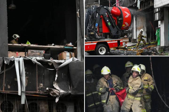 At least 22 people killed in office building fire in Indonesia’s capital of Jakarta