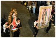 Luz del Tepeyac llegó a Puerto Vallarta; Antorchistas recibidos con aplausos