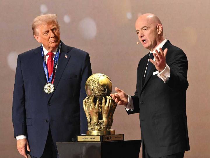 Trump recibe el Premio de la Paz de la FIFA