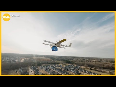 Walmart kicks off drone delivery program in Atlanta