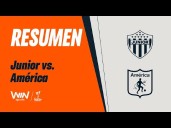 Junior vs. América de Cali (2-1): goles, video y resumen por Liga BetPlay 2025