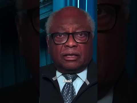 Rep. James Clyburn agrees w/ Michelle Obama that America is 'not ready' for a woman president#shorts