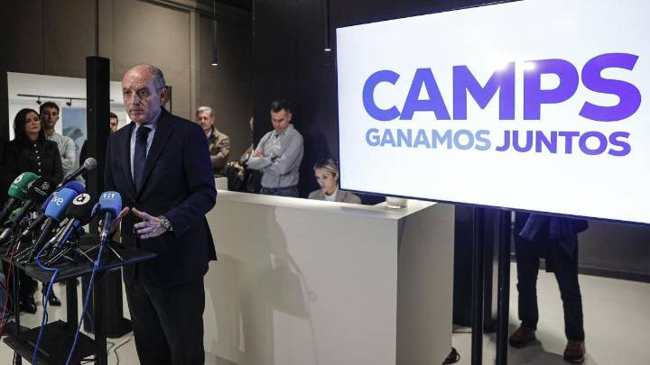 Camps no se rinde y lanza un pulso a Llorca para ser el candidato del PP a la Generalitat