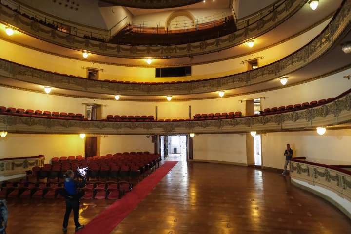 El Teatro Guimerá se pone guapo y presidirá el futuro eje de edificios culturales de Santa Cruz de Tenerife