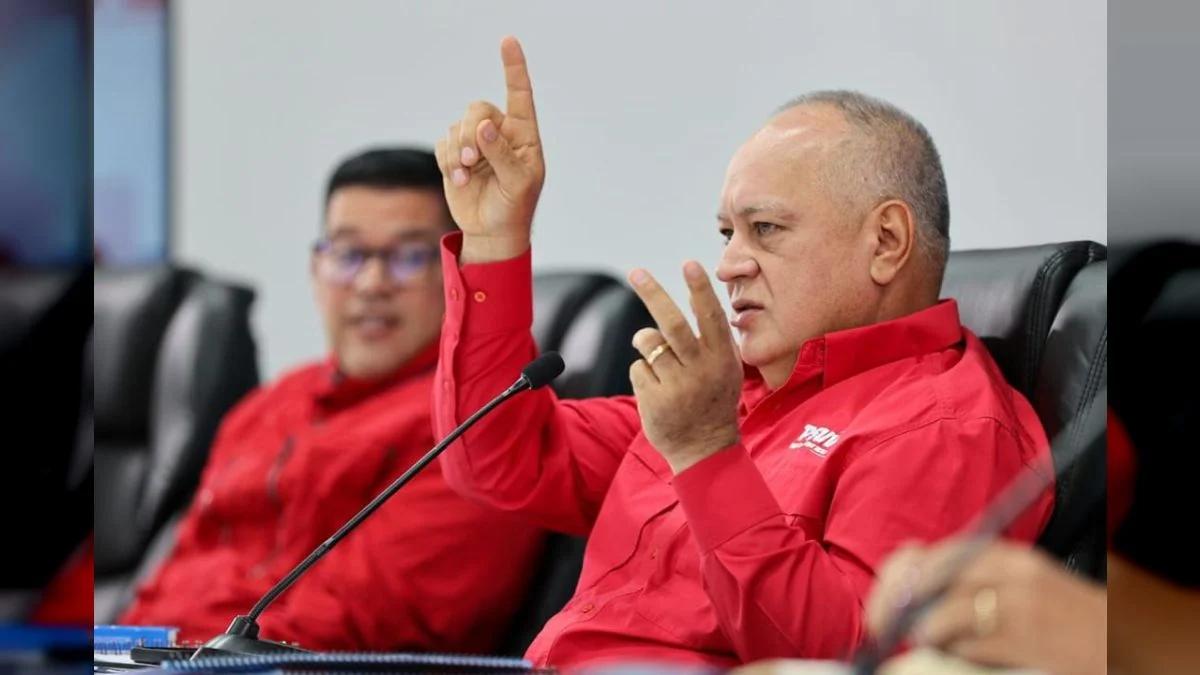 Cabello denuncia las amenazas por quienes intentan apoderarse de la riqueza del país