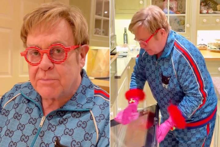 Elton John Fires Back at Fans’ ‘Negative’ Comments About His ‘Dirty’ Kitchen