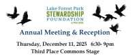 Lake Forest Park Stewardship Foundation annual meeting and reception December 11, 2025