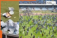 WATCH: Chaos erupts at Salt Lake Stadium, Kolkata, as fans vandalise property amid poor management during Lionel Messi’s visittopstory