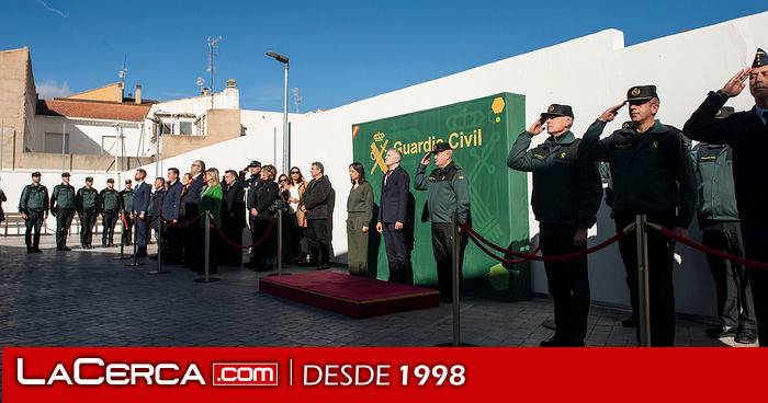 Marlaska asegura que el nuevo cuartel de Caudete "habilita la posibilidad de futuros incrementos de personal"