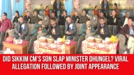 Did Sikkim CM’s Son Slap Minister Dhungel? Viral Allegation Followed by Joint Appearance
