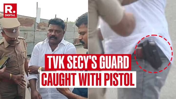 Man Carrying Gun Detained Trying to Enter Vijay's First Public Meet India News