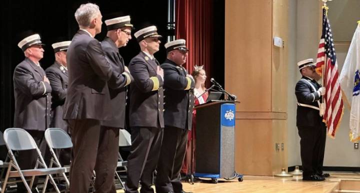 New Bedford Fire Dept. celebrates graduation of six new recruits, promotions, heroism awards