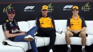 La tensa conferencia de prensa entre Verstappen, Norris y Piastri antes de la definición de la F1
