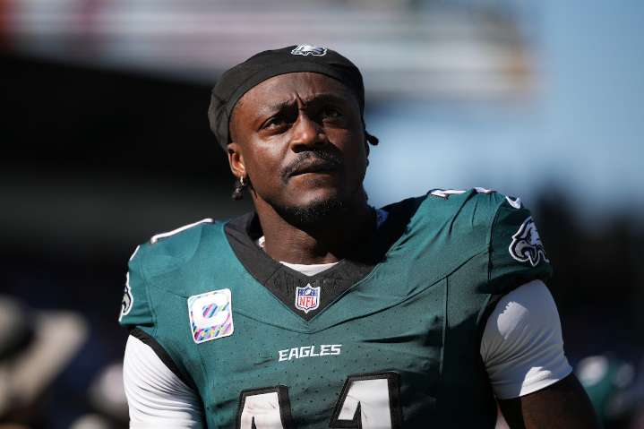 A.J. Brown takes responsibility for drops in Eagles' overtime loss to Chargers