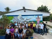 CNMH entrega mural comunitario en Norosí como reparación simbólica