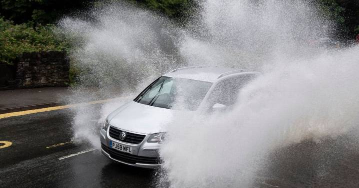 Storm Bram triggers 'stay indoors' alert across south west England