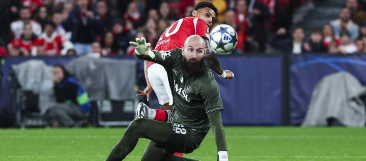 Richard Ríos le da vida al Benfica con gol y asistencia ante el Nápoles
