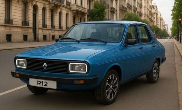 Vuelve el Renault 12 con un modelo IA 2026 "Industria Argentina"