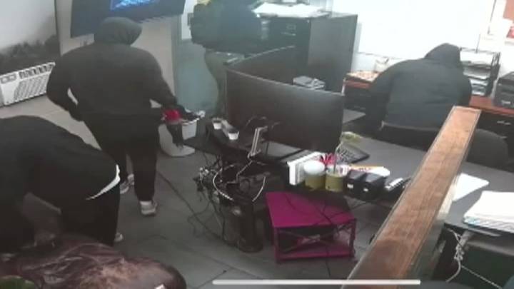 Burglars break into recycling center business in downtown LA