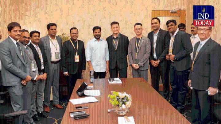 Telangana Global Summit: CM Revanth Holds Series Of Meetings